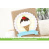 Lawn Fawn Die Stitched Scalloped Circle Frames