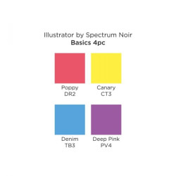 Spectrum Noir Illustrator Basics 4pz