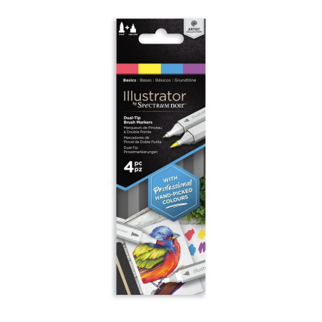 Spectrum Noir Illustrator Basics 4pz