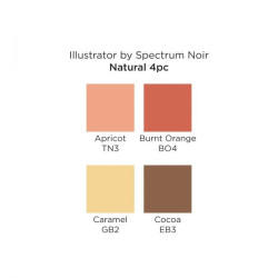 Spectrum Noir Illustrator Natural 4pz