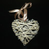 Cuore di viticcio naturale 8 cm