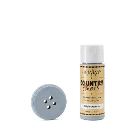 Country Colors GRIGIO AZZURRO Tommy Art