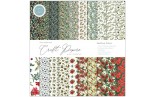 Craft Consortium Festive Flora Paper Pad 30x30cm