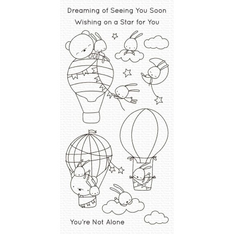 My Favorite Things Sky-High Friends Clear Stamps