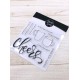 Modascrap Clear Stamps MSTC 1-046 CHEERS