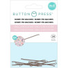 Button Press Bobby Pin Backers We R Memory Keepers