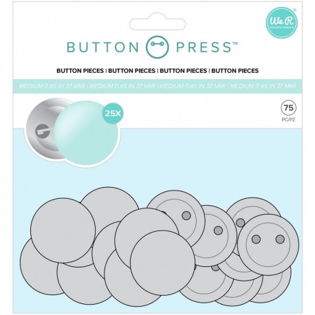 Button Press Button Press Refill Medium 37mm We R Memory Keepers