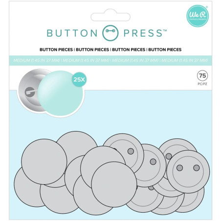 Button Press Button Press Refill Medium 37mm We R Memory Keepers
