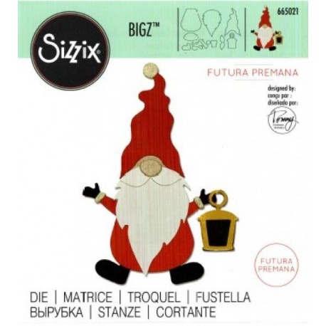 Sizzix Fustella Big Shot BigZ L 662329 Babbo Natale e Regali