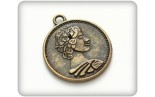 Charm ANCIENT COIN 2x2cm