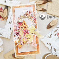 Piatek Paper Die Cut Garland THE FOUR SEASONS AUTUMN 15pz