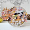 Piatek Paper Die Cut Garland THE FOUR SEASONS AUTUMN 15pz