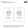 LAWN FAWN Waving Pull Tab Starter Set Dies