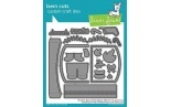 LAWN FAWN Shadow Box Card Fireplace Add-On Cuts