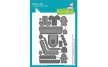 LAWN FAWN Build-A-House Gingerbread Add-On Cuts