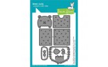 LAWN FAWN Tiny Gift Box Hedgehog Add-On Cuts