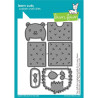 LAWN FAWN Tiny Gift Box Hedgehog Add-On Cuts