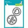 LAWN FAWN Scalloped Circle Gift Tag Cuts