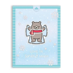 Lawn Fawn Snowy Sky Stencil