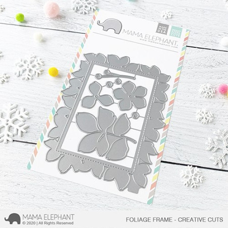 Mama Elephant FOLIAGE FRAME CREATIVE CUTS