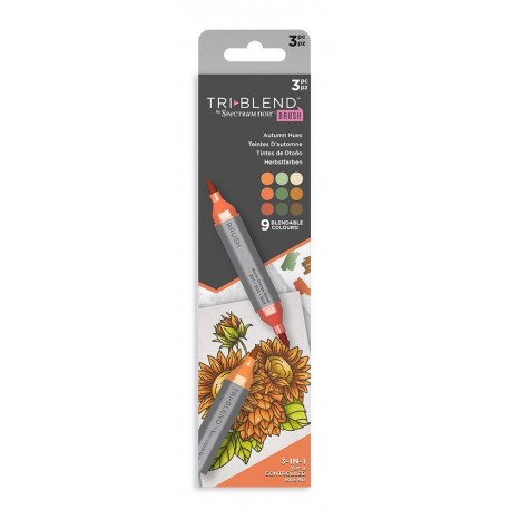 Spectrum Noir TriBlend Brush - Autumn Hues 3pz