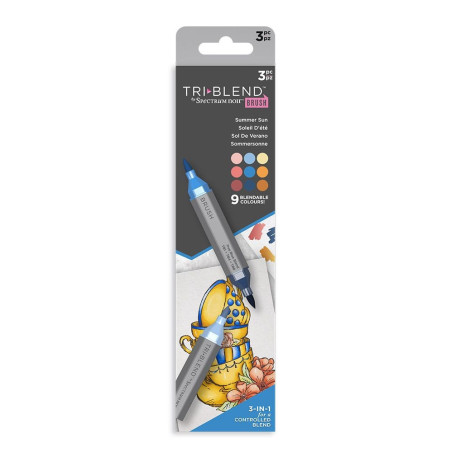 Spectrum Noir TriBlend Brush - Summer Sun 3pz