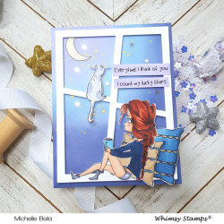 Whimsy Stamps Soul Sisters Clear Stamps