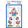 Whimsy Stamps Flamingo Fun Clear Stamps