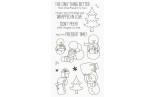 My Favorite Things Present Time Clear Stamps