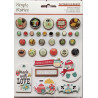 Simple Stories Apron Strings Decorative Brads 33pz