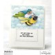 Stamping Bella Cling Stamp Flying Gnome