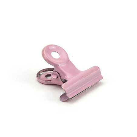 5 Clip Rosa 19mm