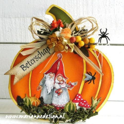 Marianne Design Craft Stencil Pumpkin