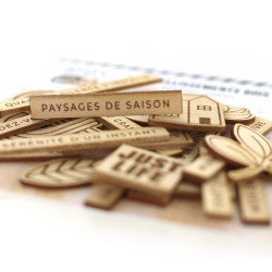 Abbellimenti Legno Florileges OR SAISON
