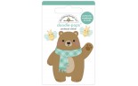 Doodlebug Doodle-Pops 3D Stickers Beary Cute 6954
