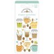 Doodlebug Design Pumpkin Spice Shape Sprinkles