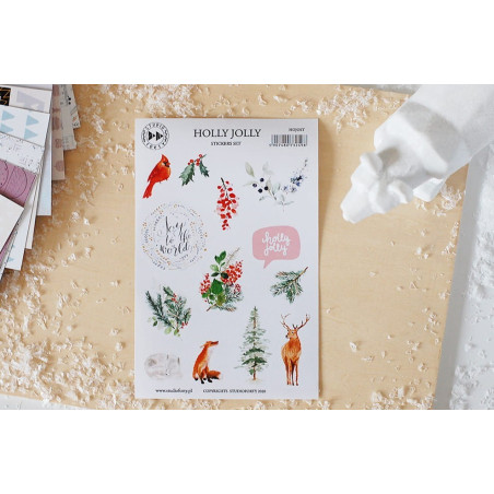 Studio Forty Holly Jolly - Color Stickers Set