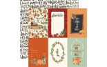 Carta Bella Hello Autumn 4X6 JOURNALING CARDS Double-Sided Cardstock 30x30cm