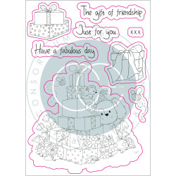 Craft Consortium The Gift of Giving Clear Stamps The Gift