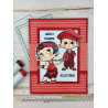 C.C. Designs 20's Gals Clear Stamp