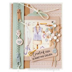 Marianne Design Craftables Long Zipper