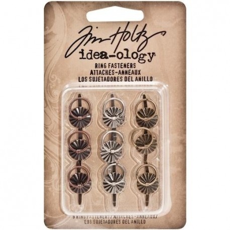 Idea-Ology Tim Holtz Ring Fasteners