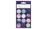 Noteworthy Constellations Dome Stickers 12pz