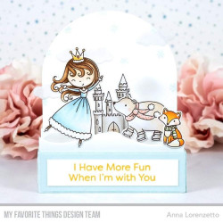 My Favorite Things Ice Princess and Friends Clear Stamps