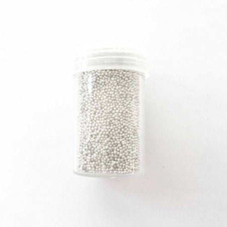 Mini Perline senza foro 0,8-1,0mm BIANCO