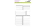 CraftEmotions Clearstamps A5 Planner Essentials - Frames