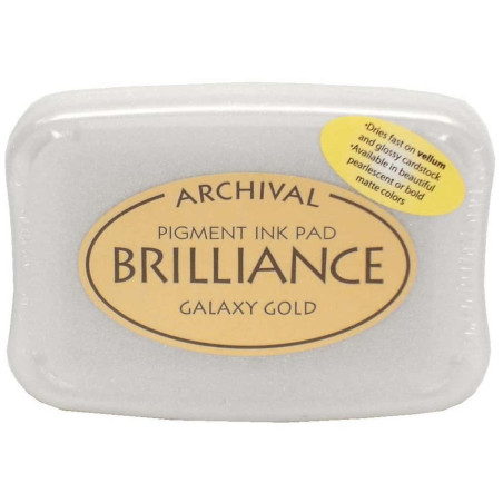 Brilliance Ink Pad Galaxy Gold