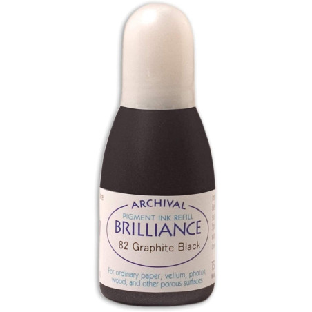 Archival Brilliance Inker Graphite Black
