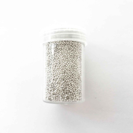 Mini Perline senza foro 0,8-1,0mm ARGENTO
