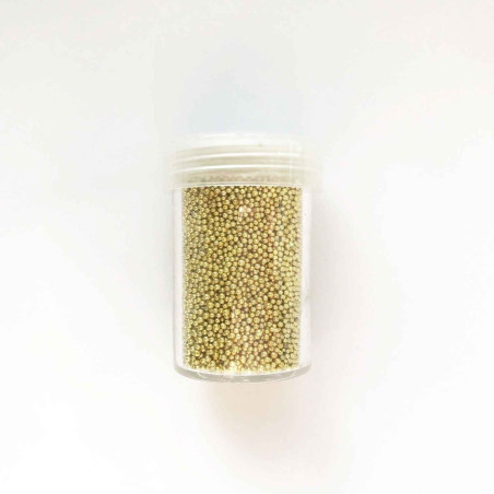 Mini Perline senza foro 0,8-1,0mm ORO